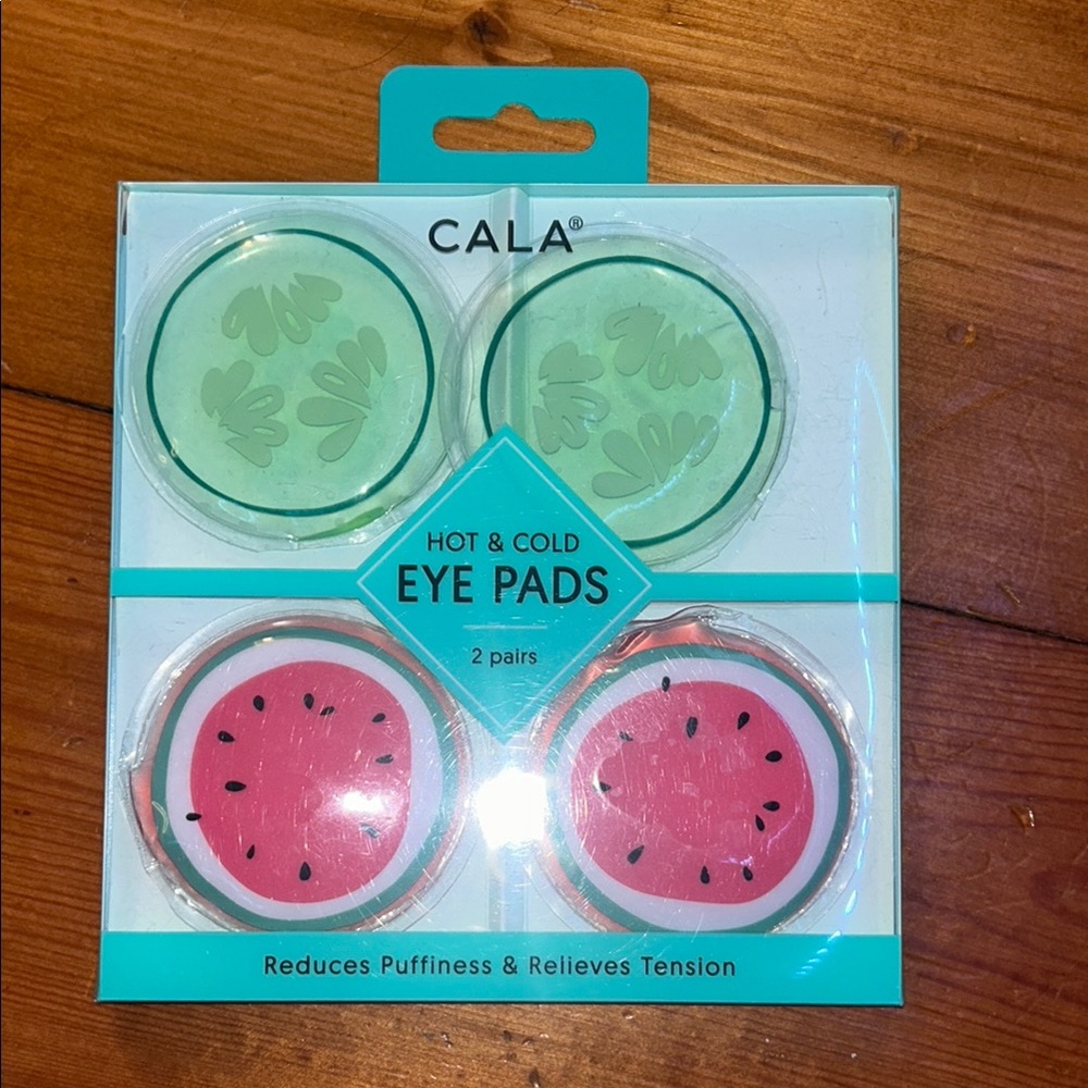 Hot & Cold Eye Pads - Green and Red